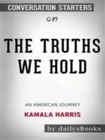 The Truths We Hold: An American Journey by Kamala Harris: Conversation Starters