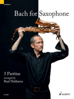 Bach for Saxophone: 3 Partitas - BWV 1002, BWV 1004, BWV 1006