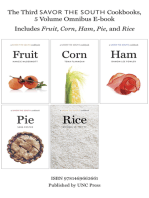 The Third Savor the South Cookbooks, 5 Volume Omnibus E-book: Includes Fruit, Corn, Ham, Pie, and Rice