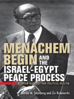 Menachem Begin and the Israel-Egypt Peace Process