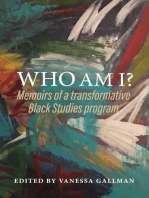 Who am I?: Memoirs of a transformative Black Studies program