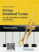 Trumpet & Piano "6 Easy Dixieland Tunes" piano parts