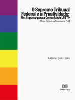 O Supremo Tribunal Federal e a Proatividade: um impasse para a comunidade LGBTI+ (União Estável ou Casamento Civil)