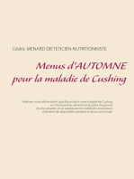 Menus d'automne pour la maladie de Cushing