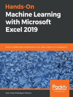 Hands-On Machine Learning with Microsoft Excel 2019: Build complete data analysis flows, from data collection to visualization