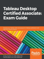 Tableau Desktop Certified Associate: Exam Guide: Develop your Tableau skills and prepare for Tableau certification with tips from industry experts