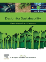 Design for Sustainability: Green Materials and Processes
