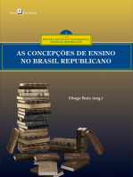 As concepções curriculares no ensino fundamental no Brasil republicano