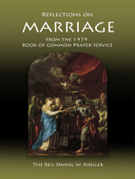 Reflections on Marriage from the 1979 Book of Common Prayer Service