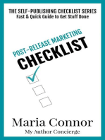 Post-Release Marketing Checklist