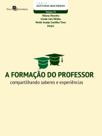 A formação do professor: Compartilhando saberes e experiências