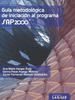Guía metodológica de iniciación al programa SAP2000®