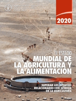 El estado mundial de la agricultura y la alimentación 2020