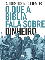 O que a Bíblia fala sobre dinheiro