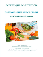 Dictionnaire alimentaire de l'ucère gastrique