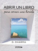 Abrir un libro para cerrar una herida