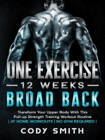 One Exercise, 12 Weeks, Broad Back: Transform Your Upper Body With This Pull-up Strength Training Workout Routine | at Home Workouts | No Gym Required |