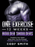 One Exercise, 12 Weeks, Boulder Shoulders