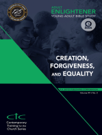 Adult Enlightener: Young Adult Bible Study: Creation, Forgiveness, and Equality