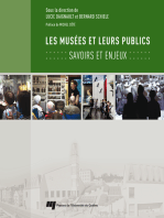 Les MUSEES ET LEURS PUBLICS: Savoirs et enjeux