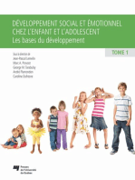 Développement social et émotionnel chez l'enfant et l'adolescent, tome 1: Les bases du développement