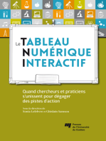 Le TABLEAU NUMERIQUE INTERACTIF: Quand chercheurs et praticiens s'unissent pour dégager des pistes d'action