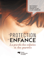 La PROTECTION DE L'ENFANCE: La parole des enfants et des parents