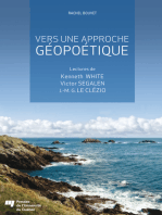 Vers une approche géopoétique: Lectures de Kenneth White, de Victor Segalen et de J.-M. G. Le Clézio