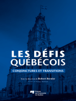 Les défis québécois: Conjonctures et transitions
