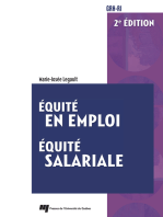 Équité en emploi - Équité salariale, 2e édition