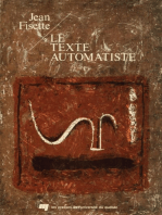 Le Texte automatiste