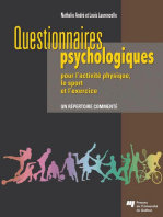 Questionnaires psychologiques pour l’activité physique, le sport et l’exercice