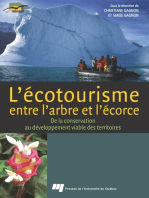 L' Écotourisme, entre l’arbre et l’écorce: De la conservation au développement viable des territoires