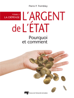 L' ARGENT DE L'ETAT : POURQUOI ET COMMENT: Tome 2 : la dépense