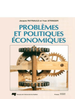 Problèmes et politiques économiques