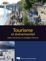 Tourisme et événementiel: Enjeux territoriaux et stratégies d'acteurs