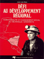 Défi au développement régional: Territorialité et changement social au Nicaragua sandiniste