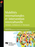 Mobilités internationales et intervention interculturelle: Théories, expériences et pratiques