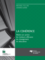 La COHERENCE: Mettre en action les moteurs efficaces du changement en éducation