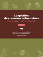 La gestion des ressources humaines pour la réussite scolaire, 2e édition