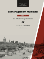 Le management municipal, Tome 2: Les défis de l'intégration locale