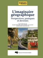 L' Imaginaire géographique: Perspectives, pratiques et devenirs