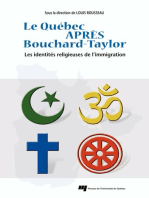 Le Québec après Bouchard-Taylor: Les identités religieuses de l'immigration