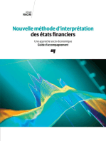 Nouvelle méthode d'interprétation des états financiers - Guide d'accompagnement: Une approche socio-économique