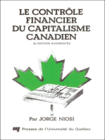 Le Contrôle financier du capitalisme canadien