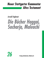 Die Bücher Haggai, Sacharja, Maleachi - E-Book