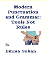 Modern Punctuation and Grammar