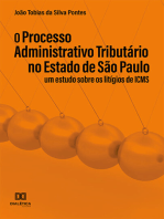 O Processo Administrativo Tributário no Estado de São Paulo: um Estudo Sobre os Litígios de ICMS