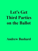 Let's Get Third Parties on the Ballot