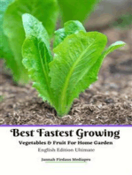 Best Fastest Growing Vegetables & Fruit For Home Garden English Edition Ultimate